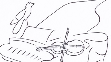 Concert: Els Faems/piano, Charlotte Bary/zang, Rebecca Van Goethem/viool
